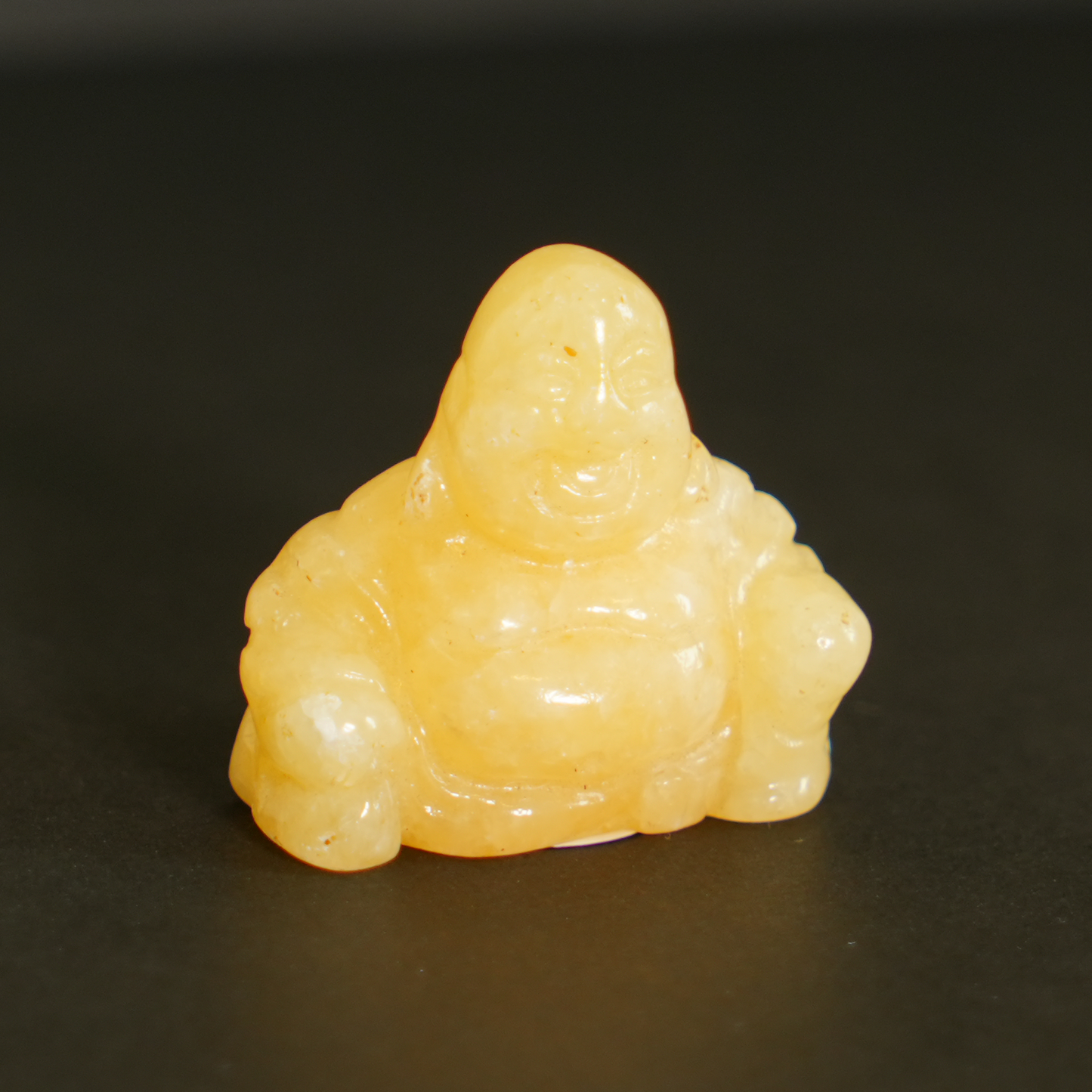 Golden Calcite Buddha