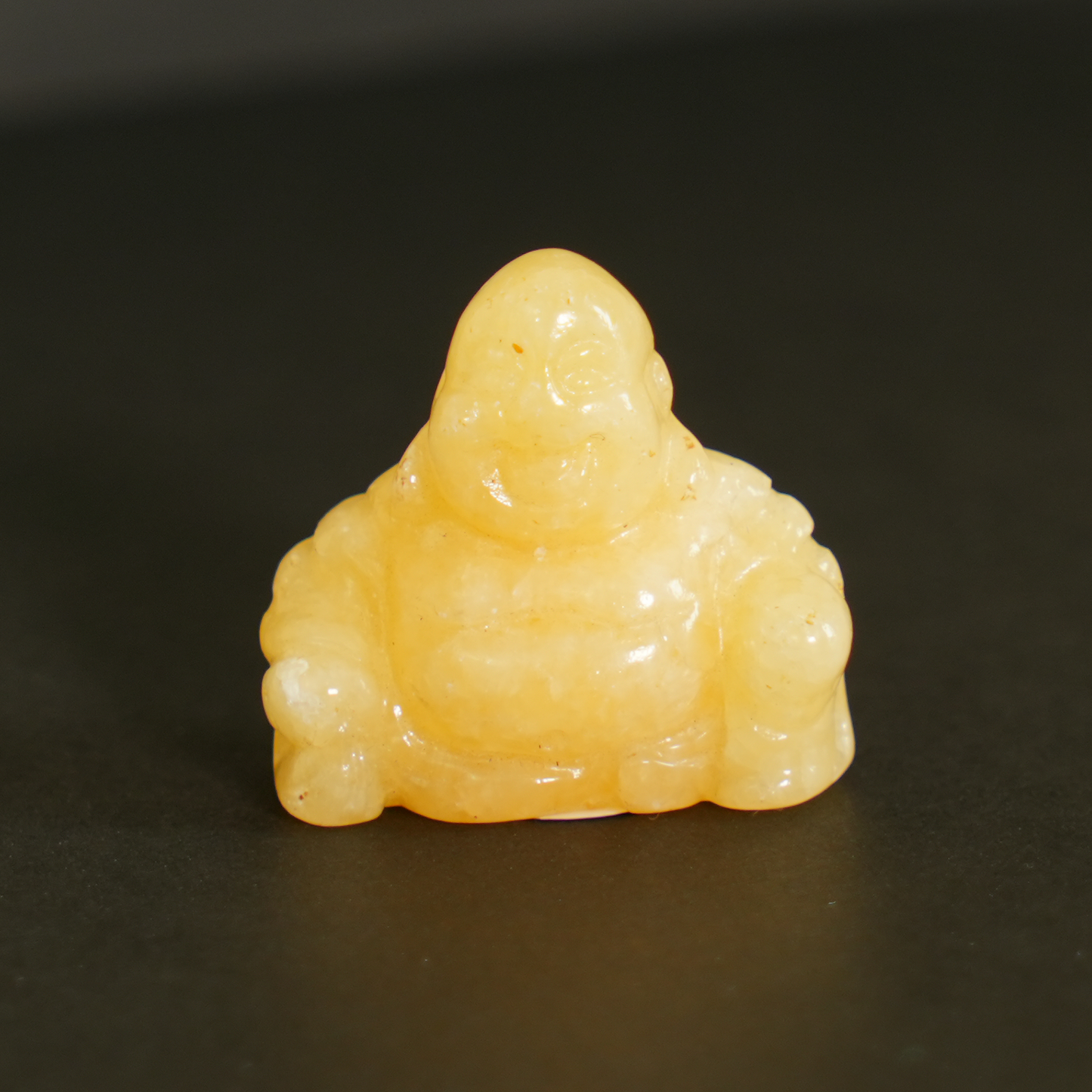 Golden Calcite Buddha
